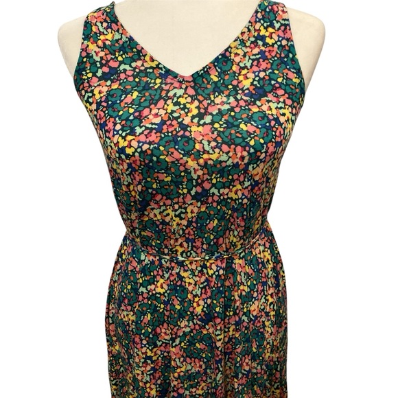 LOFT Midi Floral Dress - Picture 5 of 7